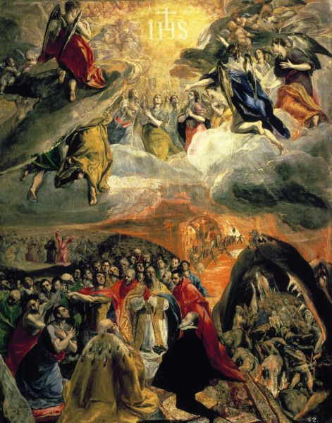 Dream of Philipp II a El Greco (alias Dominikos Theotokopulos)