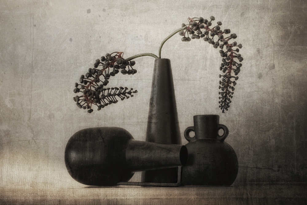Black pots a Elena Arjona