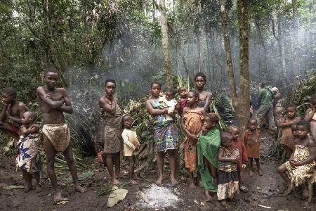 The last clans of baka pygmies, Cameroon
