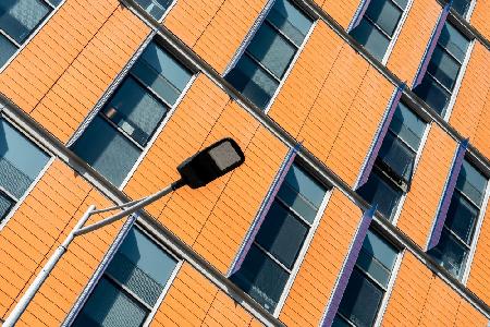 Orange facade