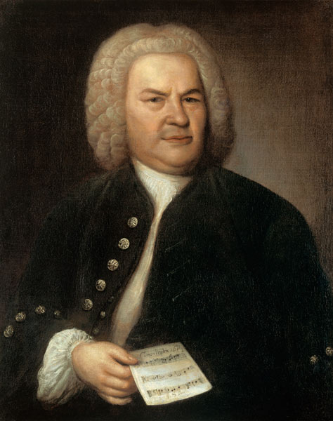 Ritratto Johann Sebastian Bach a Elias Gottlob Haussmann