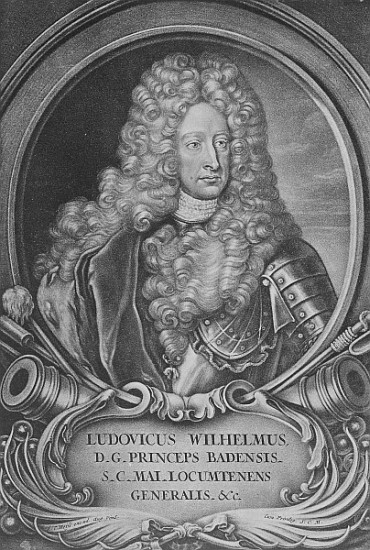Ludwig Wilhelm of Baden-Baden a Elias Christoph Heiss