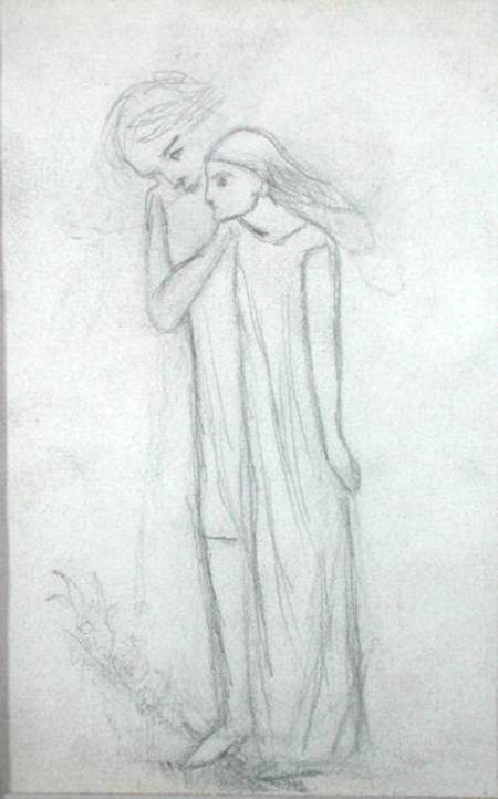 Idea for 'La Belle Dame Sans Merci' a Elizabeth Eleanor Siddal