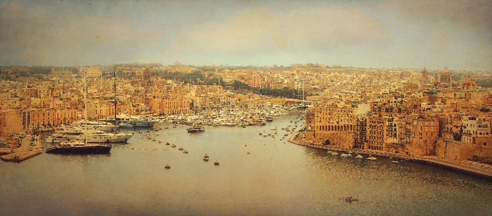View from Upper Barakka, Valletta, Malta a Ellen Van Deelen