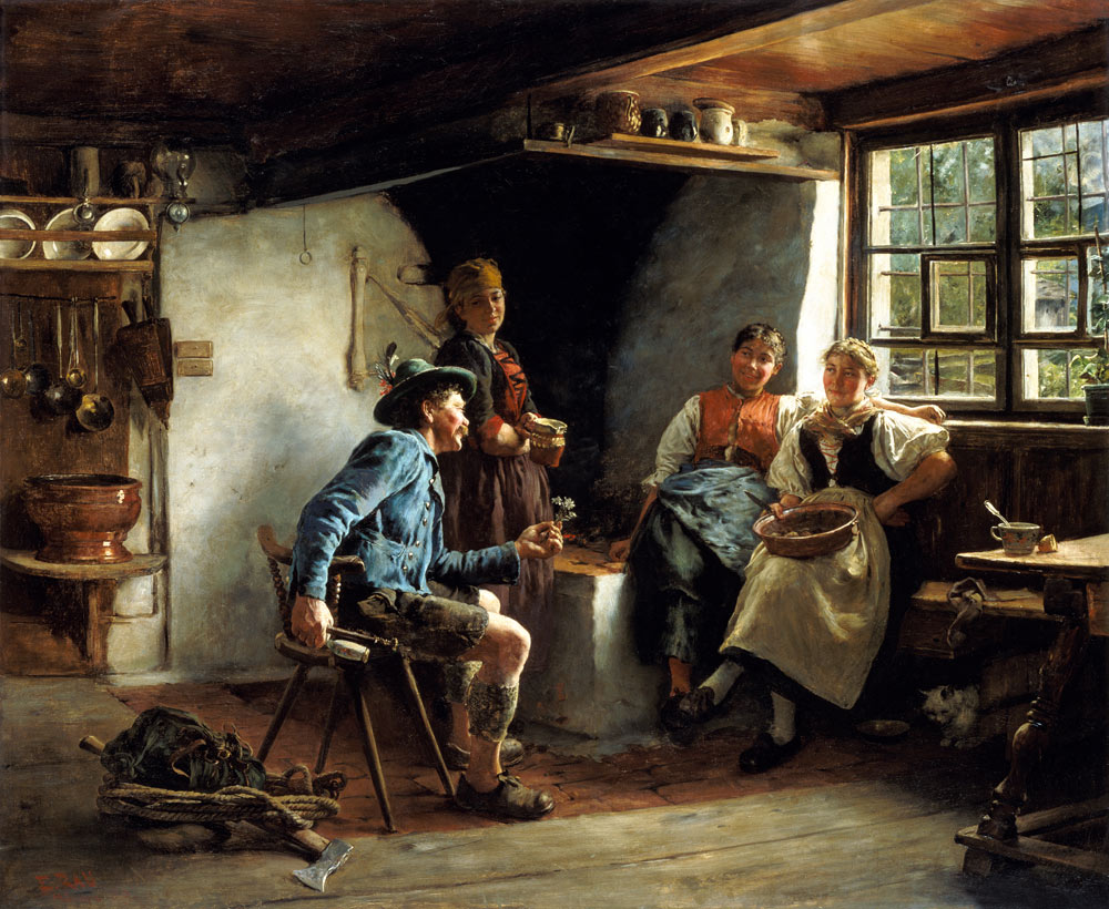 The gallant wood farm hand. a Emil Karl Rau