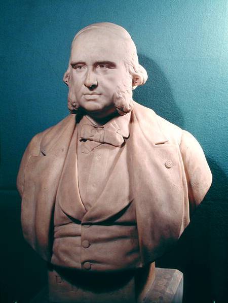 Bust of Paul Broca (1824-80) a Emile Arthur Soldi or Soldi-Colbert