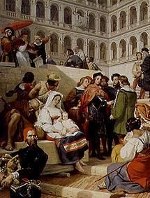 The painter Raffael in the Vatican a Emile Jean Horace Vernet