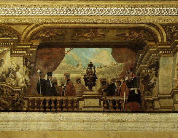 Paris / Assemblée Nationale / Painting a Emile Jean Horace Vernet