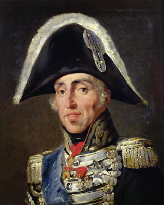 Portrait of Charles X (1757-1836) King of France and Navarre (oil on canvas) a Emile Jean Horace Vernet