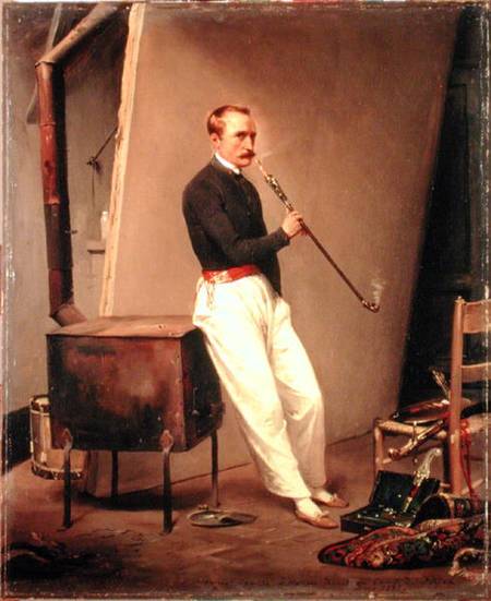 Self Portrait a Emile Jean Horace Vernet