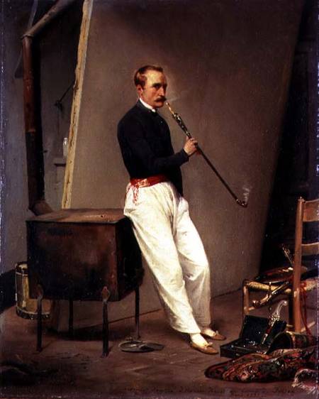 Self Portrait a Emile Jean Horace Vernet
