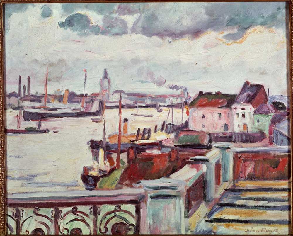Le Port dAnvers a Emile Othon Friesz