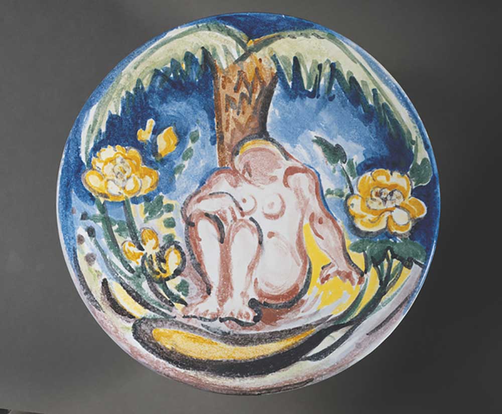 Plate, 1907-09 (ceramic) a Emile Othon Friesz