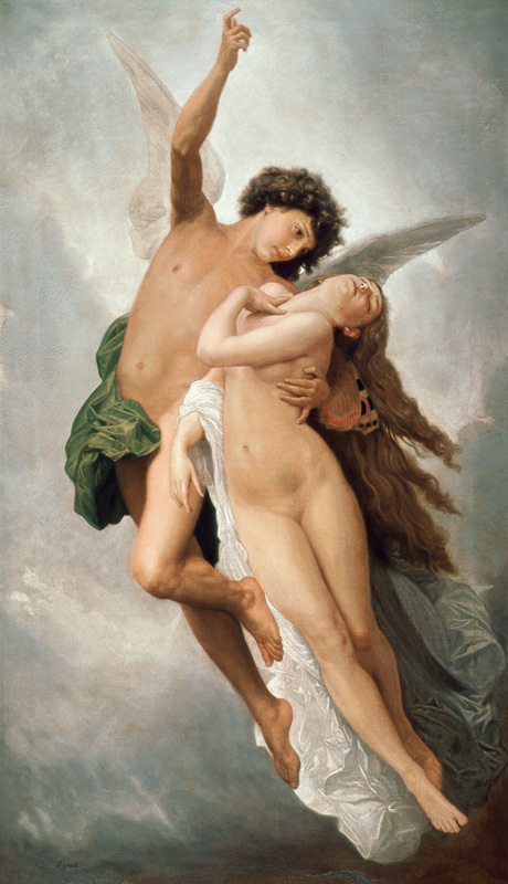 The Abduction of Psyche a Emile Signol