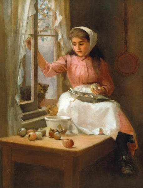 Besuch am Küchenfenster. a Emily Eyres