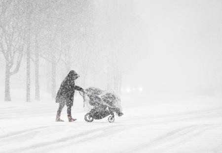 Walking In a Winter Storm