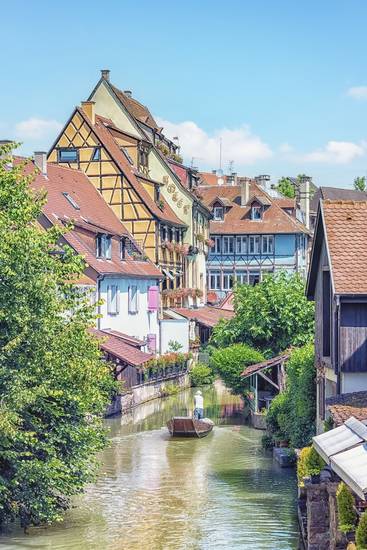 Canal In Colmar