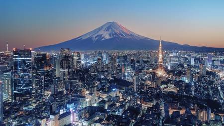 Evening in Tokyo