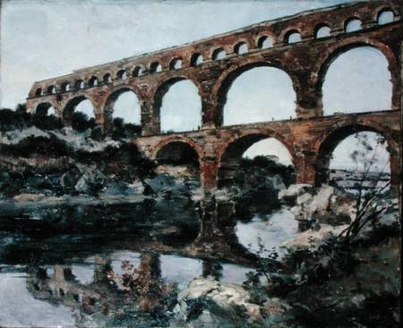 Pont du Gard a Emmanuel Lansyer
