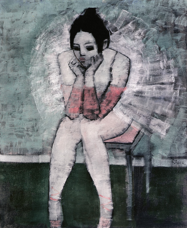 Tutu (oil on canvas)  a Endre  Roder