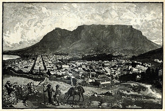 Cape Town, from ''The Life and Times of Queen Victoria'' Robert Wilson a Scuola Inglese