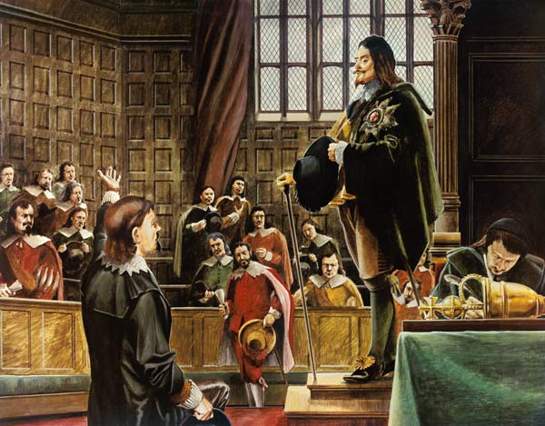 Charles I in the House of Commons a Scuola Inglese