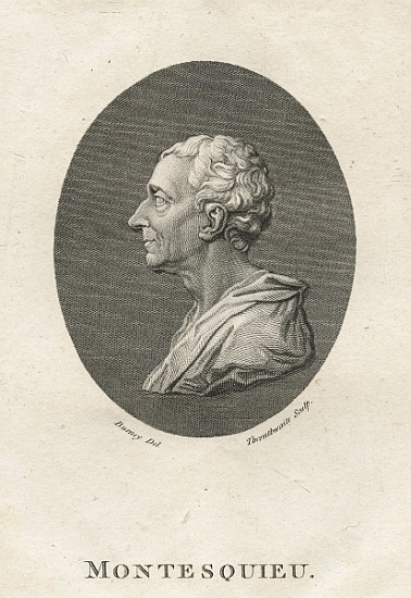 Charles Louis de Secondat, Baron de Montesquieu (1689-1755) a Scuola Inglese