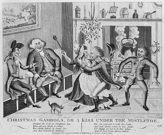Christmas Gambols, or a Kiss Under the Mistletoe a Scuola Inglese