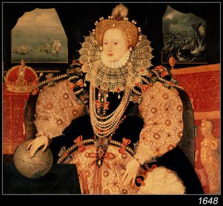 Elizabeth I, Armada portrait a Scuola Inglese
