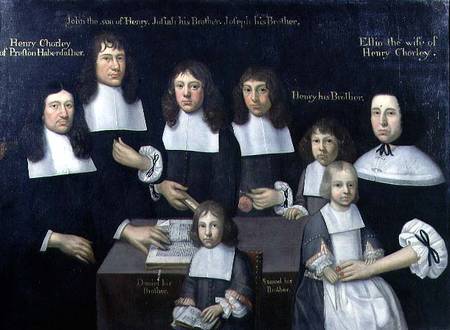 The Family of Henry Chorley, Haberdasher of Preston a Scuola Inglese