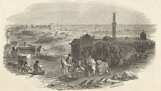 Foreign Corn Ports, Alexandria, from ''The Illustrated London News'', 19th December 1846 a Scuola Inglese