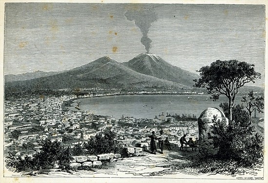 General View of Naples a Scuola Inglese