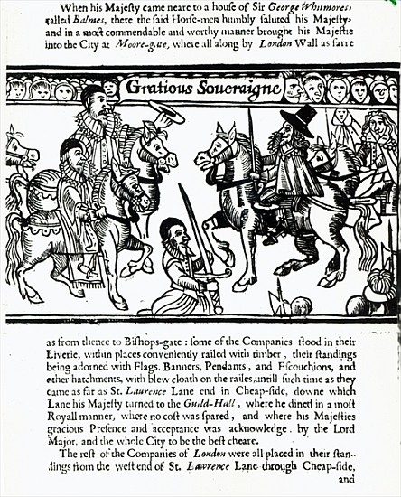 Gracious Sovereign, c.1631 a Scuola Inglese
