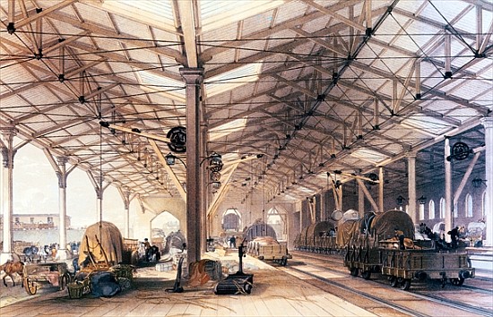 Great Western Railway: Freight shed at Bristol a Scuola Inglese