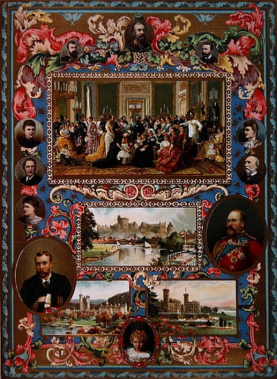 Life of Queen Victoria, from ''The Illustrated London News'' Jubilee Edition a Scuola Inglese