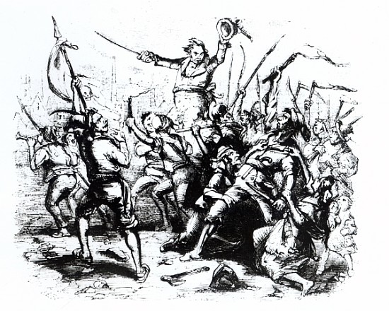 Luddite Rioters, 1811-12 a Scuola Inglese