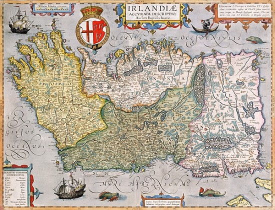 Map of Ireland a Scuola Inglese