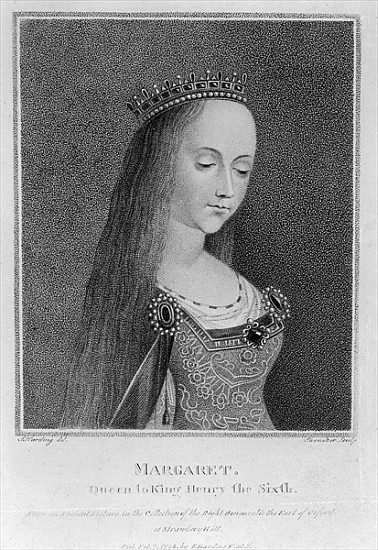 Margaret of Anjou, after an Ancient Picture in the Collection of the Right Honourable the Earl of Ox a Scuola Inglese