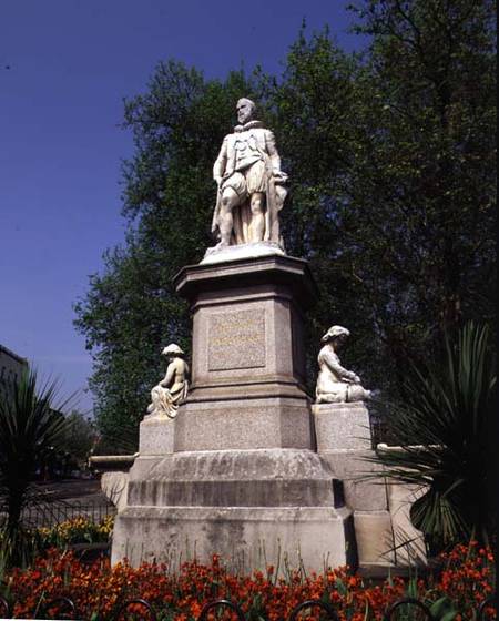 Memorial to Sir John Myddleton (c.1560-1631) a Scuola Inglese