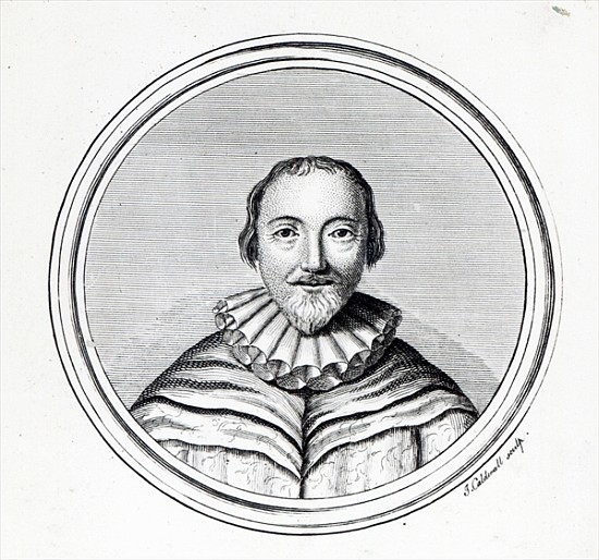 Orlando Gibbons; engraved by J. Caldwall a Scuola Inglese