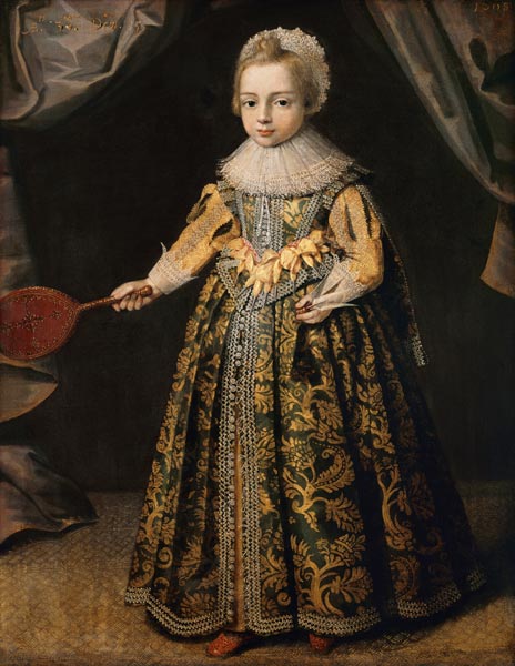 Portrait of a Boy, Aged 3 a Scuola Inglese