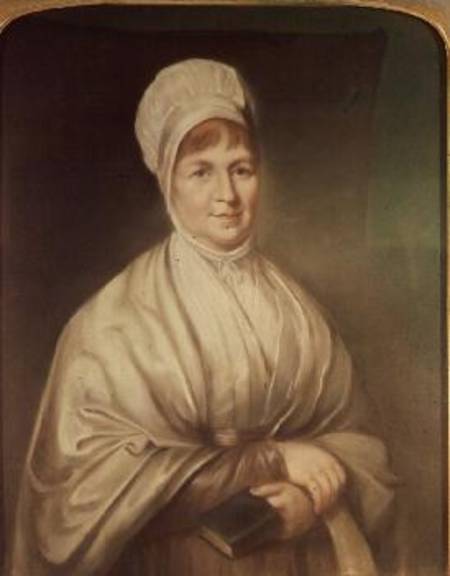 Portrait of Elizabeth Fry (1780-1845) a Scuola Inglese