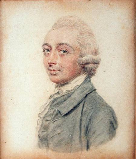 Portrait of John Oglander (c.1737-94) a Scuola Inglese