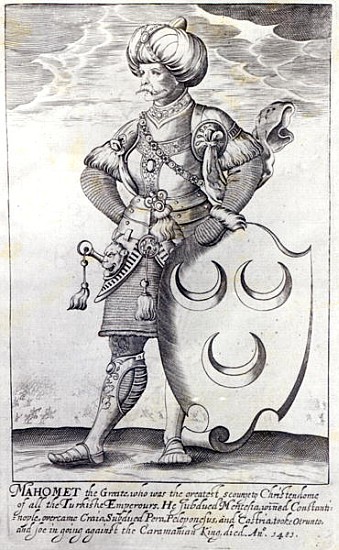 Portrait of Mehmed II a Scuola Inglese