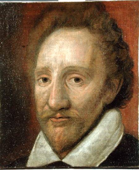 Portrait of Richard Burbage (1573-1619) a Scuola Inglese