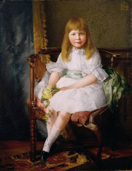 Portrait of a Young Girl a Scuola Inglese