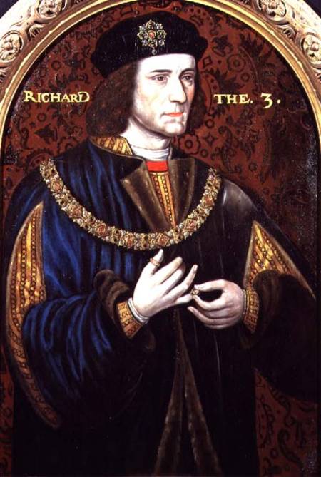 Posthumous portrait of Richard III (1452-85) 1580-1610 a Scuola Inglese