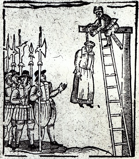 Public Hanging of a Woman a Scuola Inglese