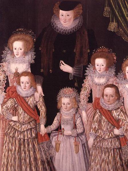 The Tasburgh Group: Lettice Cressy, Lady Tasburgh of Bodney, Norfolk and her Children a Scuola Inglese