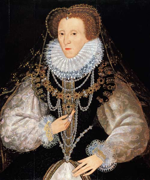 The Kitchener Portrait of Queen Elizabeth I (1533-1603) a Scuola Inglese